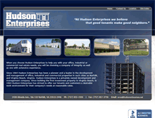 Tablet Screenshot of hudsonenterprises.net